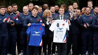 Emmanuel Macron à Marcoussis - Les Images de cette rencontre