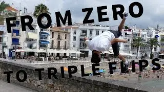 3 YEARS PROGRESSION / PARKOUR - FREERUNING - TRICKING - G-TRAMP