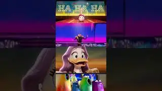 Minion x Donald Duck Lady |FNF Golden Blob Opera (Kpop Demon Hunters) #fnf #huntrix #shortsviral