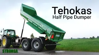 Stronga DumpLoada DL900HP - Kauha t&auml;ysin sitoutunut raskaita materiaaleja