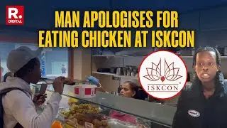 African-British Man Apologises For Eating Chicken At ISKCON London After Massive Backlash| Viral Vid