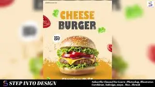 Food Poster Design in Photoshop