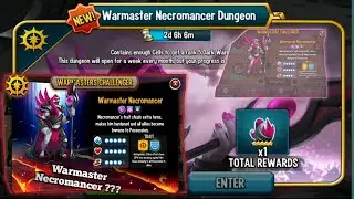 MONSTER LEGENDS | HEROIC DUNGEONS - WARMASTER NECROMANCER DUNGEON  |