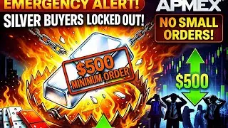 APMEX Triggers Emergency Silver Rationing | $500 Minimum Order Signals Market Breakdown