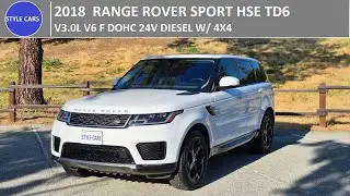 2018 RANGE ROVER SPORT HSE TD6 Engine & Driving