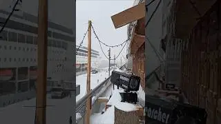 Westfield Mall Ice Age | Storm Elli HH 30-45cm Snow Mass #snow#explore#winter#vlog#shorts#travel