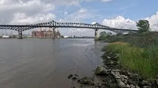 ⁴ᴷ⁶⁰ Walking Jersey City, NJ: Lincoln Park West Nature Trail