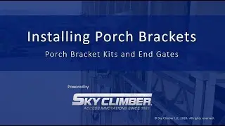 Porch Bracket Installation Video