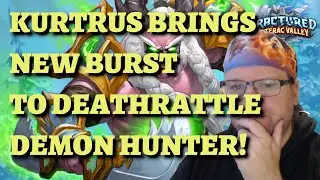 Deathrattle Demon Hunter deck guide and gameplay (Hearthstone Fractured in Alterac Valley)