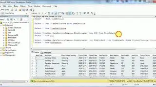 How to use SELECT INTO in SQL Server |  SQL Server Tutorials | SQL tutorial for beginners