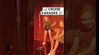 CRUISE KARAOKE!🎤 #shorts #viral #trending #reels #funny #song #music #lol #fyp #video #cute #trend