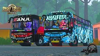 TOURIST BUS RACE |  WITH LOGITECH G29 + SHIFTER | ZONE OF GAMING |