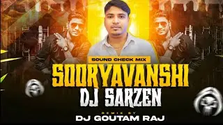 DJ SARZEN PERSONAL SONG || SONG CHECK ☠️ || HUMMING BASS MIX DJ GOUTAM RAJ