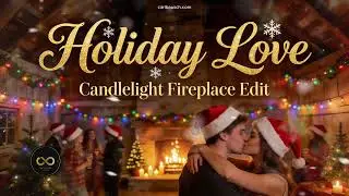 Holiday Love &ndash; Candlelight Fireplace Edit | Romantic Christmas Music