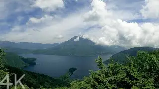 【4K】Walking and looking at Mt. Nantai and Lake Chuzenji | Mt. Shasan