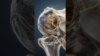 3D-анимация восстановления вертлужной впадины (тазобедренного сустава) #больвтазе #анатомия