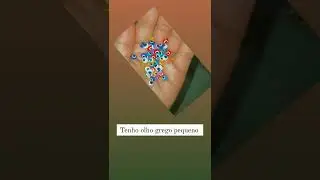 Comprei pela Shopee da China achei que era Grande e Veiu pequenininho kkkkk mais &eacute; muito Fofo 🦋🦋