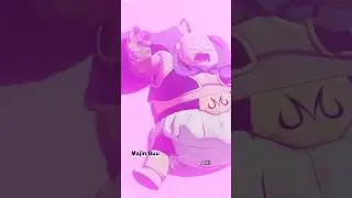 Fat Majin buu gets turned into chocolate 🍫 #dragonballzkakarot #dragonballz #majinbuu