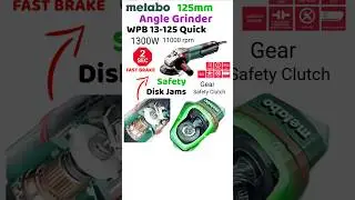 Metabo WPB 13-125 Quick DS 1300W 5