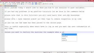how to create use and destroy sessions in php