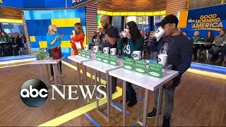 Taste-testing Keurig's newest coffee line on 'GMA'