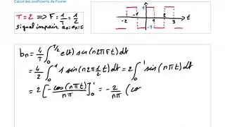 calcul des coefficients de Fourier