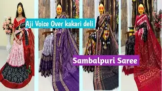Aji Voice Over deli Bahut din pare Sambalpuri Saree Marriage Special @AshreyanCollection11 Online