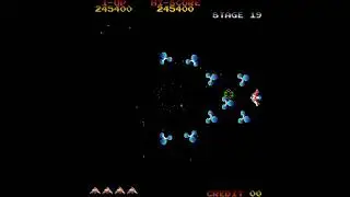 Gyruss (Konami 1983) Record - 2.416.700 punti - Stage 204