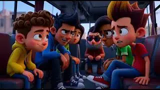 Bus Trip Turned Into Comedy 😂 | Cartoon Huddle