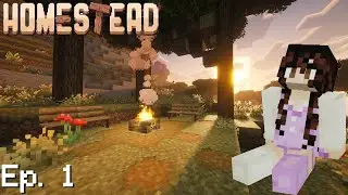 Trying out Homestead on Hardcore Minecraft! Ep. 1