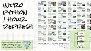 Introductory Python 1-Hour Refresh