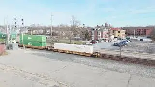 CSX Butler Street Hamilton Ohio NS Westbound 28C Thur Jan 22 2026