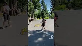 😼#spikeball #skill 1 in a million shot 🔥