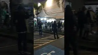 Jordy Nelson tailgate party in Sao Paulo Brazil