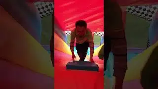 Such an inflatable slide is exciting and fun #awesome #inflatableslide #inflatable #slide