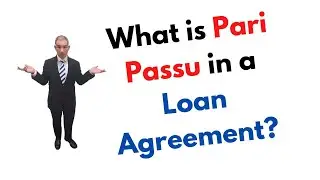What is Pari Passu in a Loan Agreement?