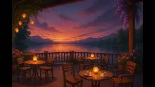 【作業用BGM】湖畔のテラスで聴くジャズ｜静かにくつろぐ大人の音楽　Lakeside Jazz at Sunset | Smooth Lounge Music for Calm Nights