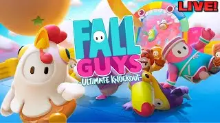 FALL GUYS CUSTOM LOBBIES! LIVE FALL GUYS WITH VIEWERS! NEW UPDATE FREE TO PLAY FALL GUYS LIVE STREAM