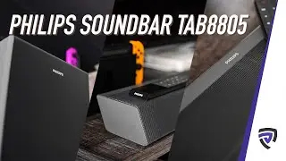 Philips Soundbar TAB8805 — распаковка и первые впечатления