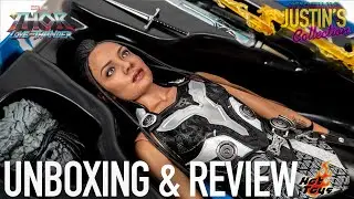 Распаковка и обзор фигурки Валькирия Тор Любовь и Гром от Hot Toys