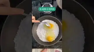Tapioca com ovo, quem gosta?? eu amo!!