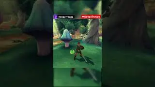 That's a weird way to do the spin attack #koopatroupe #skywardsword #gamingshorts