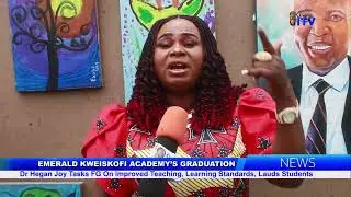 Dr Hegan Joy Tasks FG On Improved Teaching, Learning Standards, Lauds Students