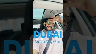 #metarayban #smartglasses #userexperience #dubai #desertsafari #solotravel