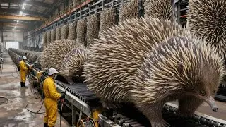 Inside the Porcupine Quill Fashion Factory  How Quills Are Crafted Into Luxury Items Full Process