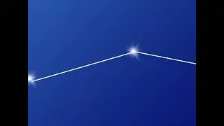 Big Dipper constellation drawing