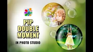 PiP Double Moment in Photo Studio | PiP Photo Frames | PiP Photo Editor