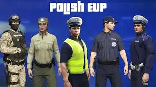 Polskie mundury GTA V - PEUP 2.0 + Polish Backup LSPDFR [do pobrania]