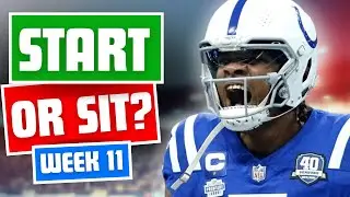 LIVE Week 11 Fantasy Football Start/Sit Advice Q&A