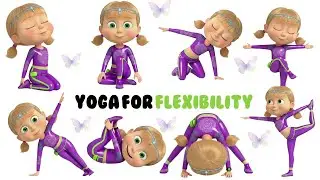 Easy Lying Down Yoga for Kids Perfect for Flexibility & Relaxation#yoga